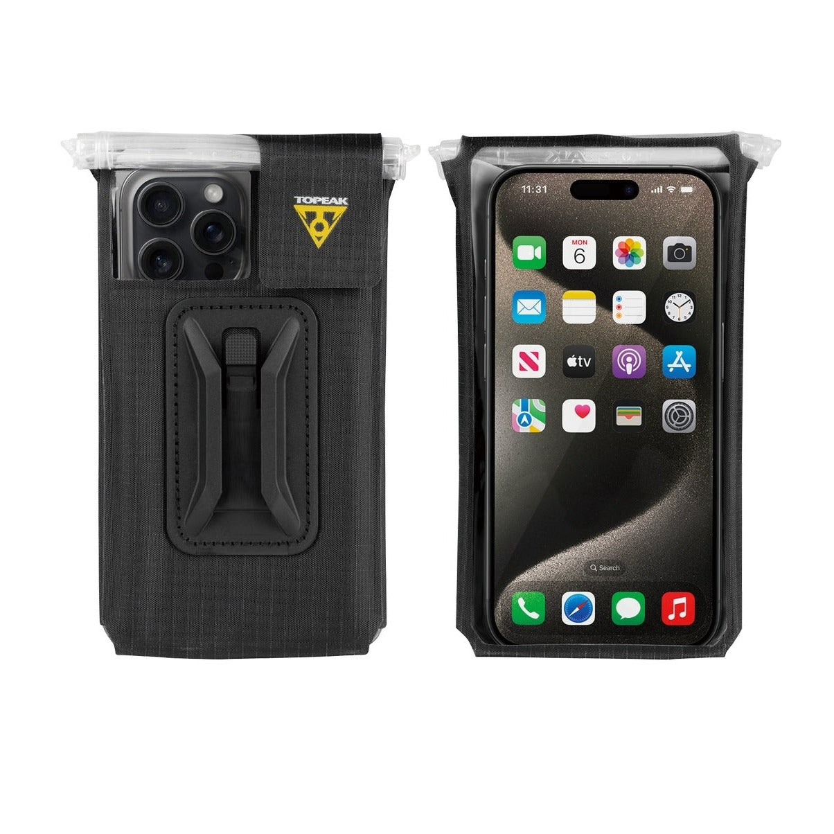 Phone Drybag スマホホルダー 自転車 防水 自転車用スマホケース トピーク スマホマウント ロードバイク スマホ固定 バイク用スマホカバー ハンドルマウントケース 防水スマホポーチ 自転車用