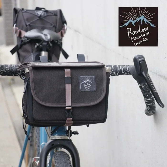 RawLow Mountain Works バイクンハイクフロントバッグ RawLow Mountain Works / BIKE'N HIKE FRONT BAG – 京都の自転車