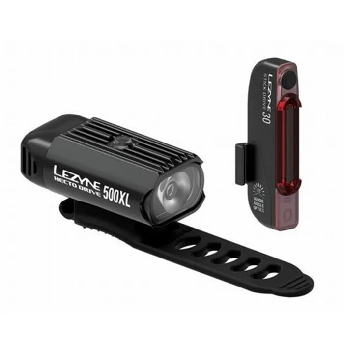 HECTO DRIVE / STICK PAIR 自転車ライト 前後セット ロードバイク ライトセット 通勤用ライトセット USB充電式 自転車ライト 視認性重視 リアライト マグネット脱着ライト エアロポスト対応ライト