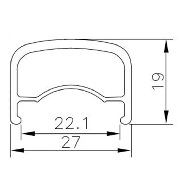 Voyager Rim VELO ORANGE ベロオレンジ ヴォイジャーリム チューブレスレディ グラベルリム ツーリングホイール ネオクラシック
