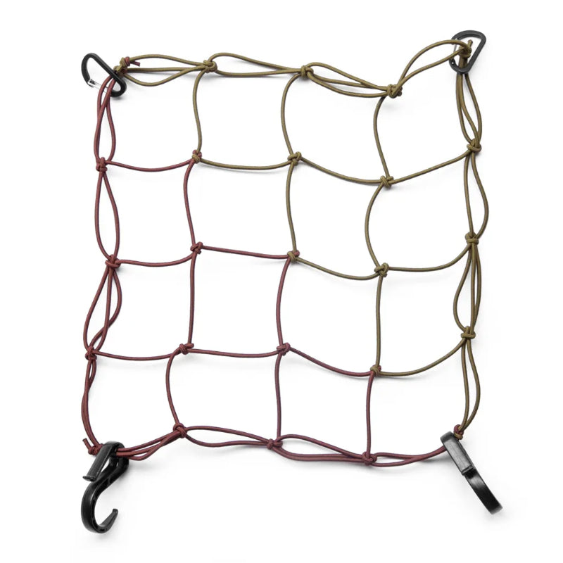 cargo net ブルーラグ カーゴネット 荷物固定ネット 自転車 WALD バスケット アクセサリー 自転車 ラックネット カラビナ付き ネット 自転車 おしゃれパーツ バスケット用ゴムネット