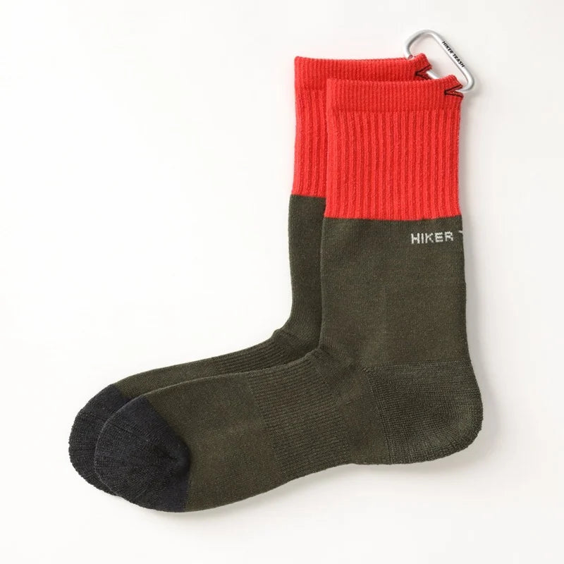 ZERO DAY ”HIKE TREK CREW” 靴下 ハイカートラッシュ