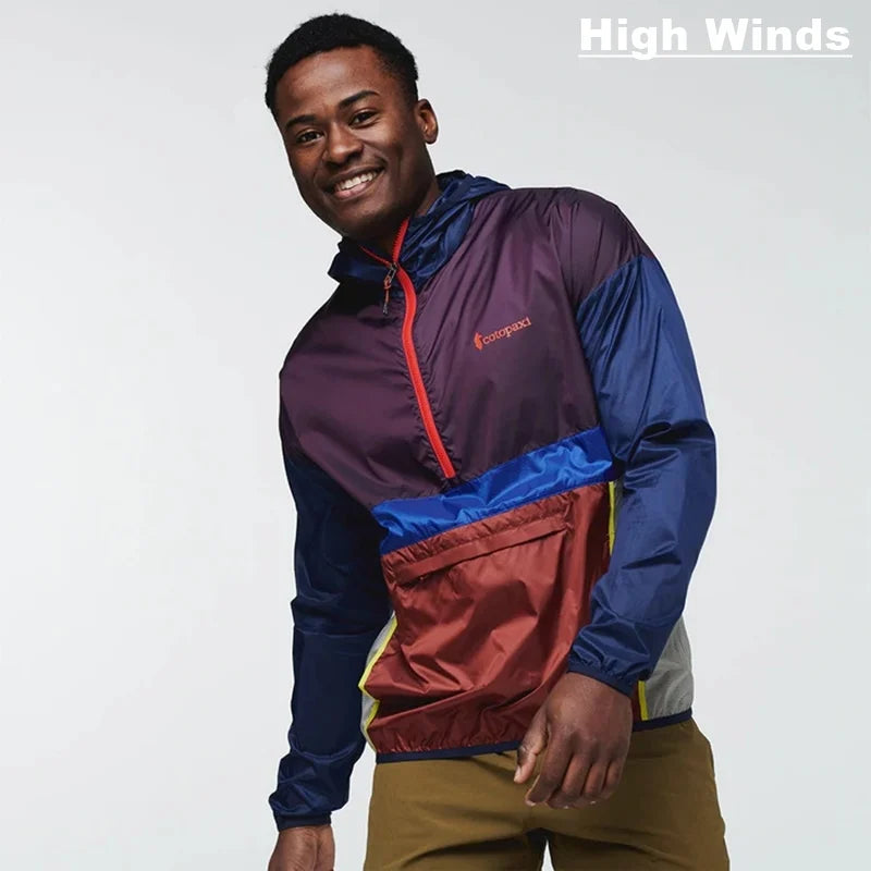 【在庫SALE / セール】Teca Half-Zip Windbreaker - Men's コトパクシ ウィンドブレーカー