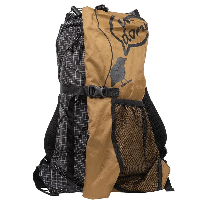 Chips Bag 13L バックパッキングギア ロールトップリュック X-PACバッグ ハイキングリュック 自転車旅 ガレージブランド アウトドア軽量バッグ