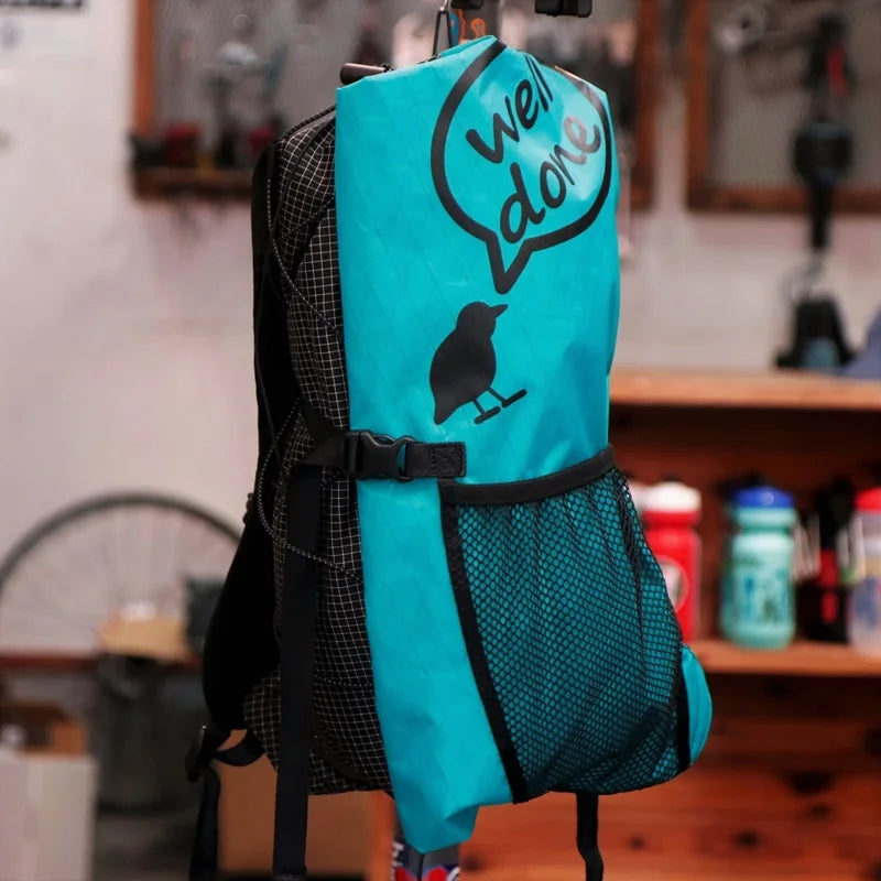 Chips Bag 13L バックパッキングギア ロールトップリュック X-PACバッグ ハイキングリュック 自転車旅 ガレージブランド アウトドア軽量バッグ