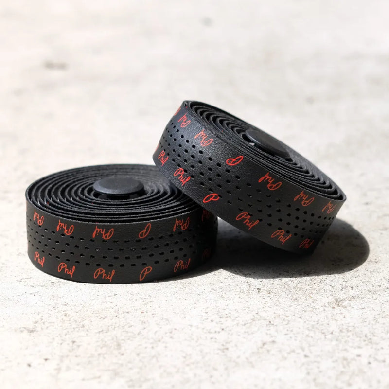 logo bar tape フィルウッド バーテープ ロードバイク ハンドルバーテープ シリコン裏面バーテープ パンチングレザーテープ 自転車カスタムパーツ 高級バーテープ クロモリバイク用アクセサリー