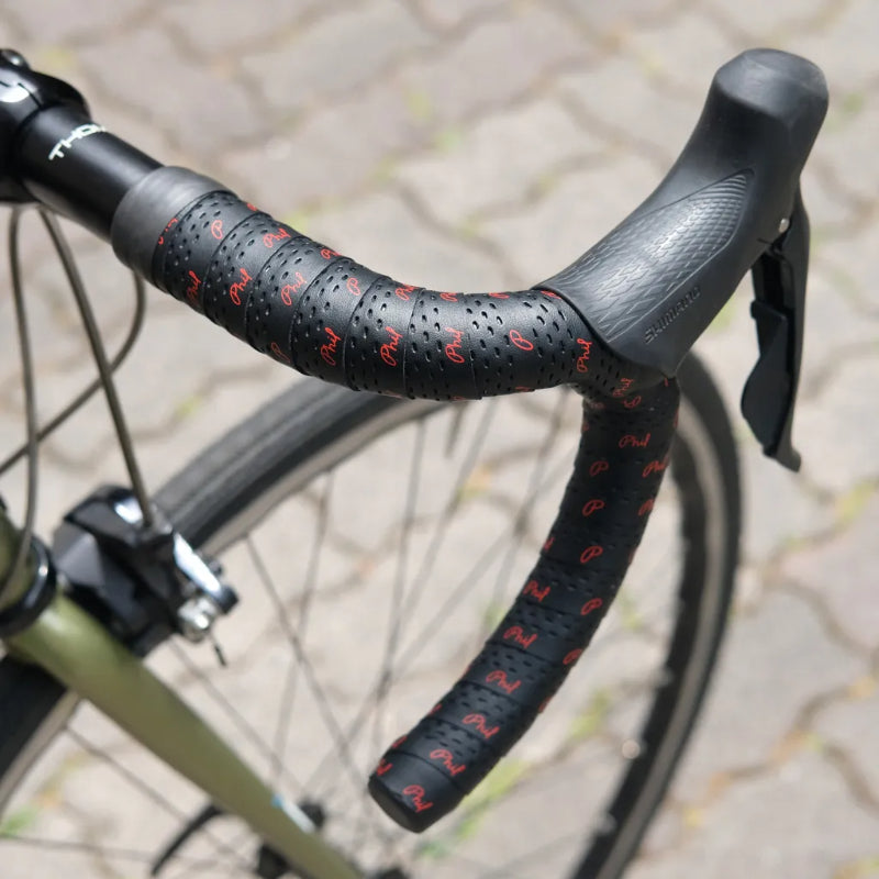 logo bar tape フィルウッド バーテープ ロードバイク ハンドルバーテープ シリコン裏面バーテープ パンチングレザーテープ 自転車カスタムパーツ 高級バーテープ クロモリバイク用アクセサリー