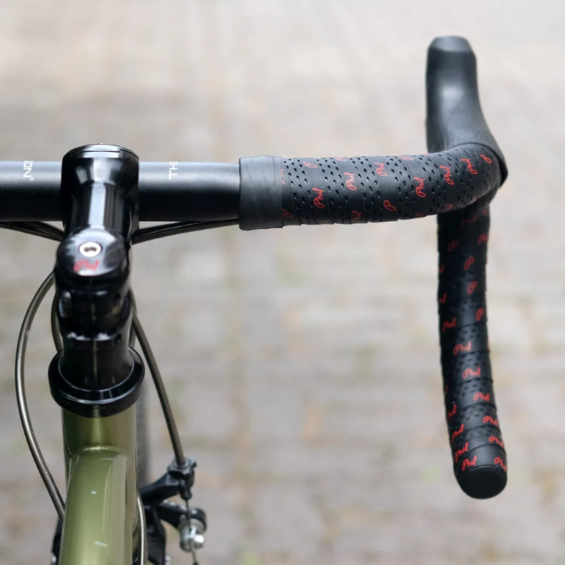 logo bar tape フィルウッド バーテープ ロードバイク ハンドルバーテープ シリコン裏面バーテープ パンチングレザーテープ 自転車カスタムパーツ 高級バーテープ クロモリバイク用アクセサリー