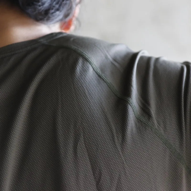 【narifuri×WACOAL MEN】ラグランスリーブシャツ(NFWA-01) ナリフリ ワコールメン サイクルウェア コーデュラTシャツ 自転車 アパレル ポタリング ファッション 日本製 ウェア