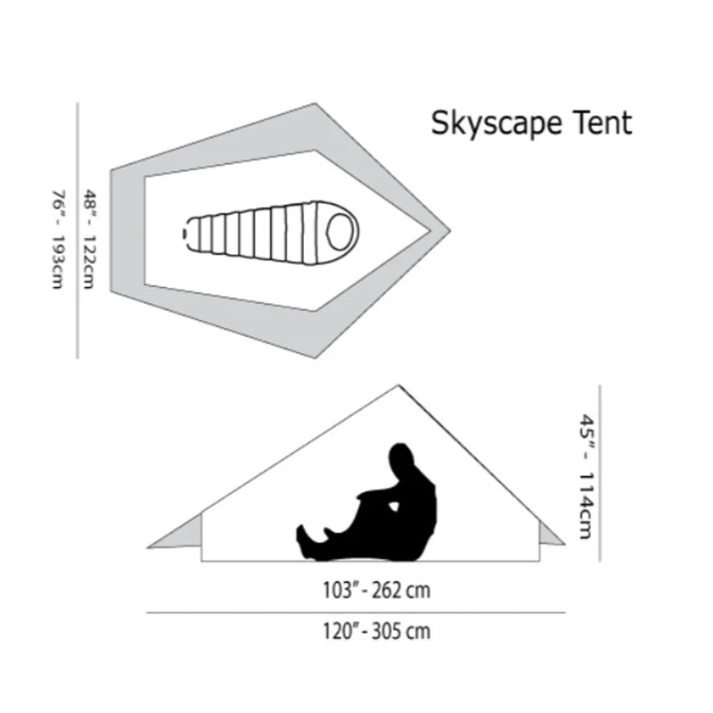 Skyscape Trekker(1-2人用テント)