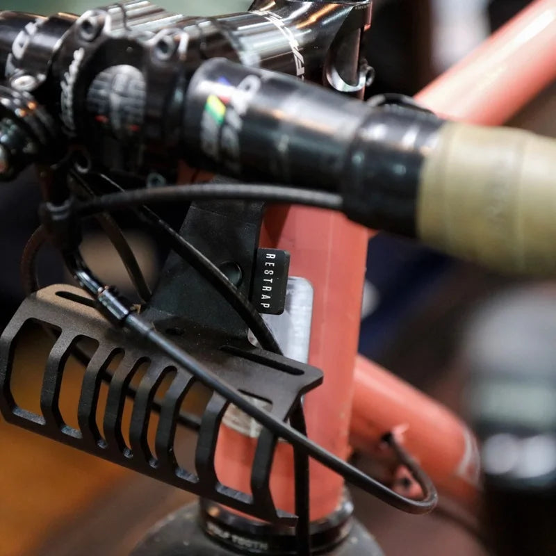 Bumper Bar RESTRAP バンパーバー ハンドルバーバッグ サポート バイクパッキング アクセサリー 小径フレーム 自転車バッグ 自転車用ライトマウント フォークコラム スペーサー 自転車フロントバッグ