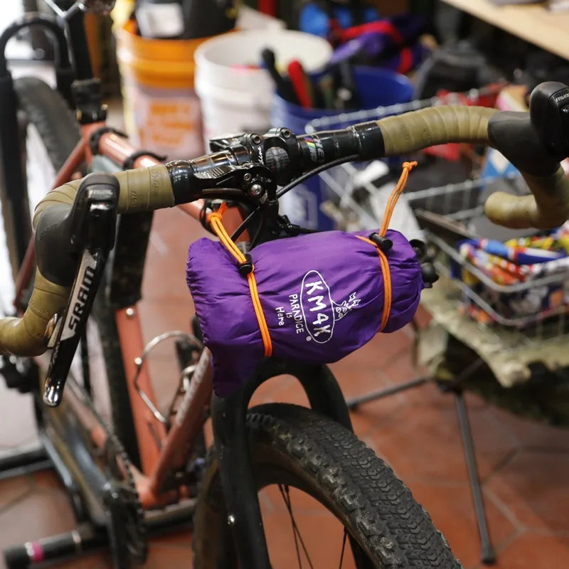 Bumper Bar RESTRAP バンパーバー ハンドルバーバッグ サポート バイクパッキング アクセサリー 小径フレーム 自転車バッグ 自転車用ライトマウント フォークコラム スペーサー 自転車フロントバッグ