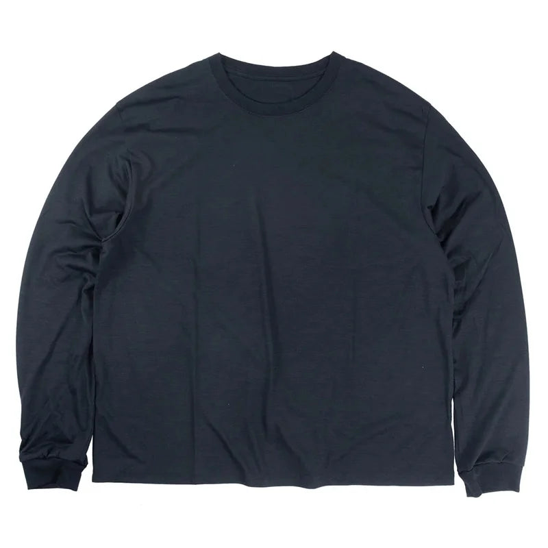 【在庫SALE / セール】Merino Wool Long Sleeve Tee ラル メリノウールロングスリーブ 長袖