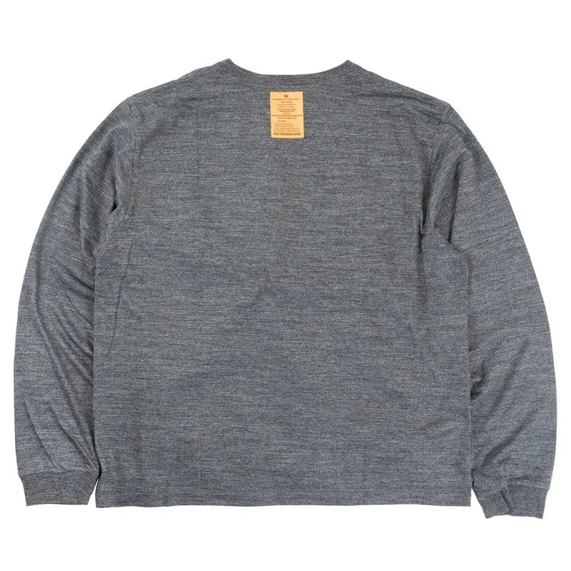 【在庫SALE / セール】Merino Wool Long Sleeve Tee ラル メリノウールロングスリーブ 長袖