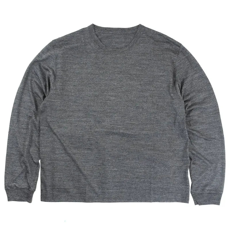 【在庫SALE / セール】Merino Wool Long Sleeve Tee ラル メリノウールロングスリーブ 長袖