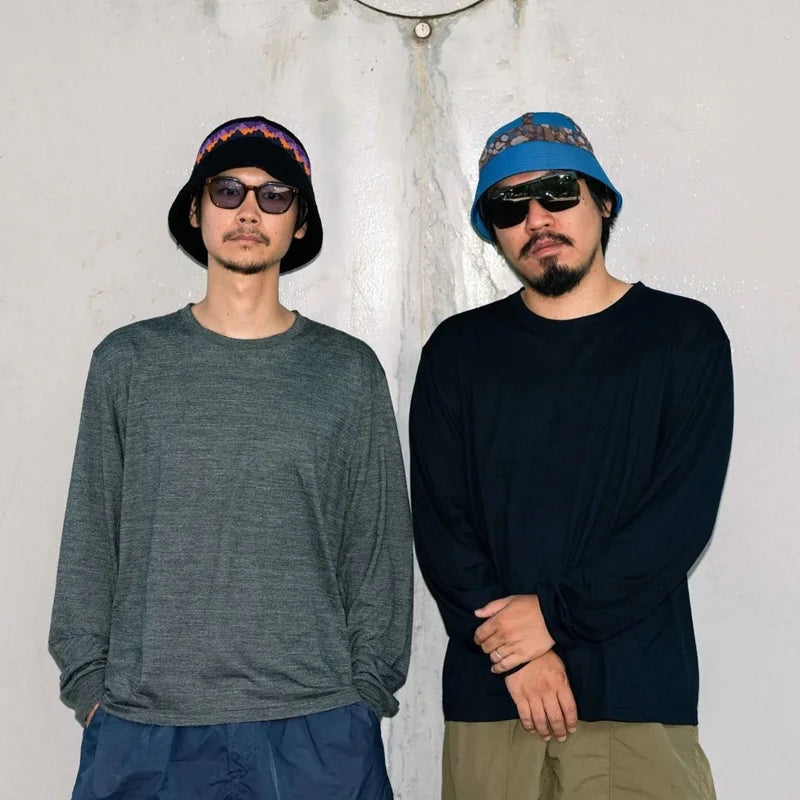 【在庫SALE / セール】Merino Wool Long Sleeve Tee ラル メリノウールロングスリーブ 長袖