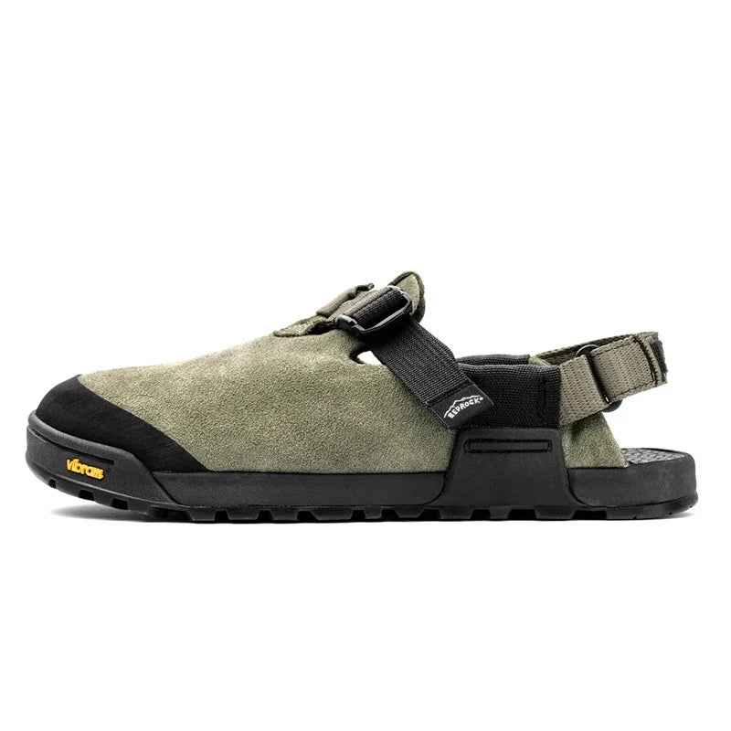 Mountain Clog Suede Leather ベッドロックサンダルス マウンテンクロッグ スエードレザー 靴