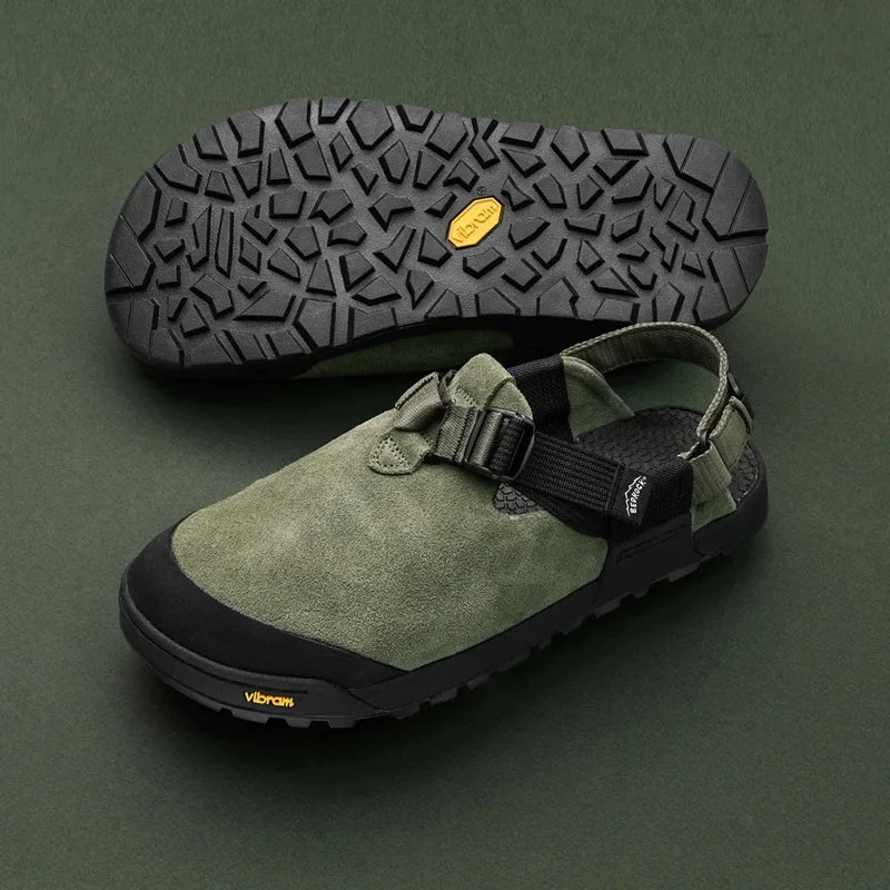 Mountain Clog Suede Leather ベッドロックサンダルス マウンテンクロッグ スエードレザー 靴