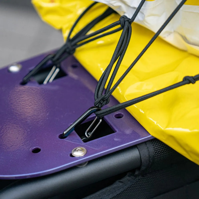 cargo net ブルーラグ カーゴネット 荷物固定ネット 自転車 WALD バスケット アクセサリー 自転車 ラックネット カラビナ付き ネット 自転車 おしゃれパーツ バスケット用ゴムネット