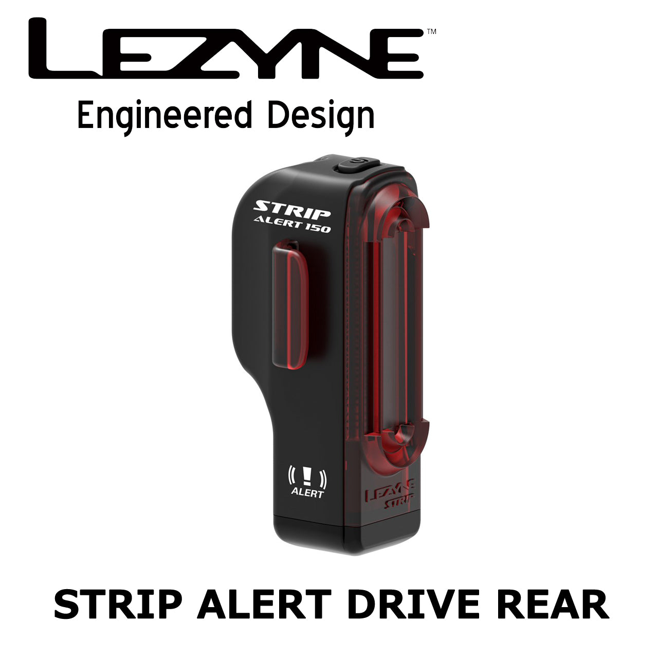STRIP ALERT DRIVE REAR レザイン テールライト ブレーキ 自転車 スマートライト USB充電式リアライト デイライト対応リアランプ ロードバイク ブレーキライト 防水 自転車ライト IPX7 エアロポスト対応 ライト