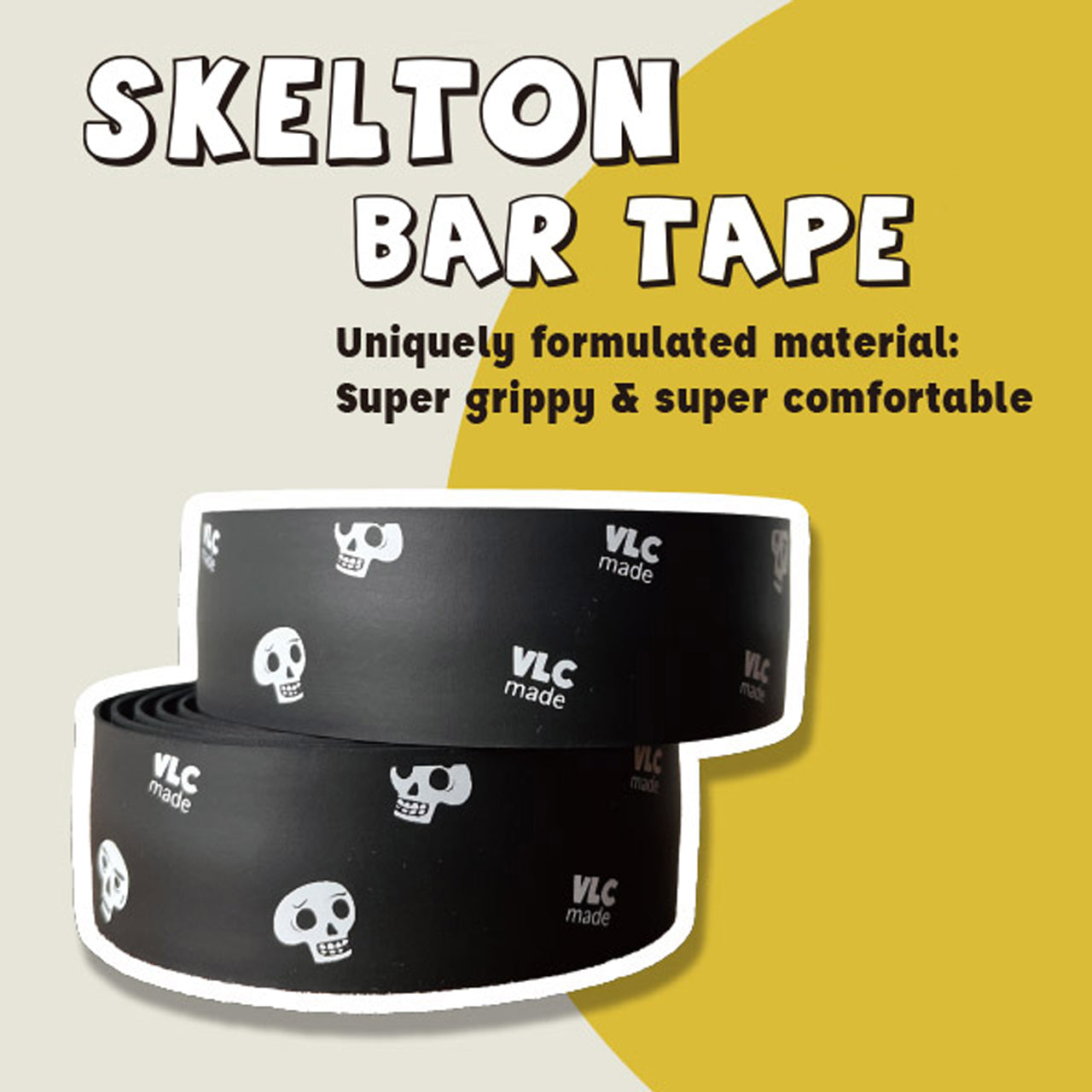 SKELTON BAR TAPE ヴェローシ バーテープ ポップ おしゃれ
