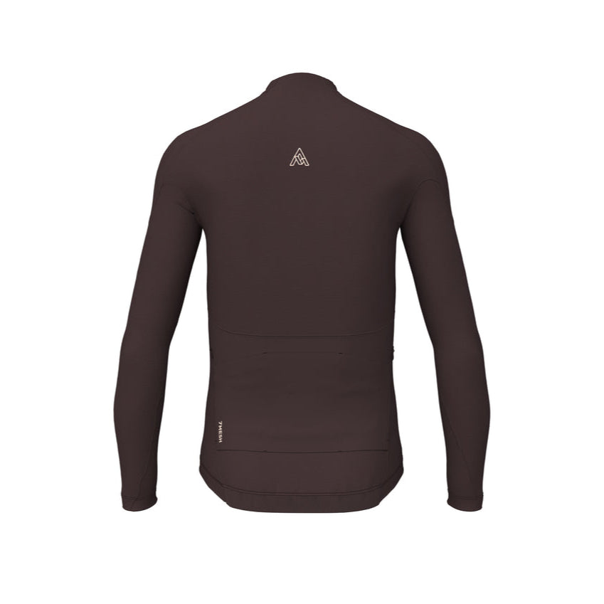 ASHLU MERINO JERSEY LS MEN'S 7メッシュ サイクルウェア サイクルジャージ ロングスウィーブ