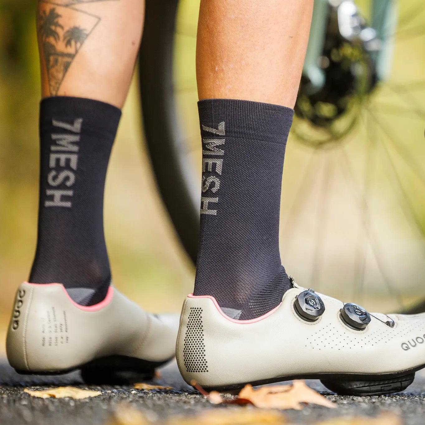 7MESH WORD SOCK 7メッシュ 靴下 ソックス サイクリング