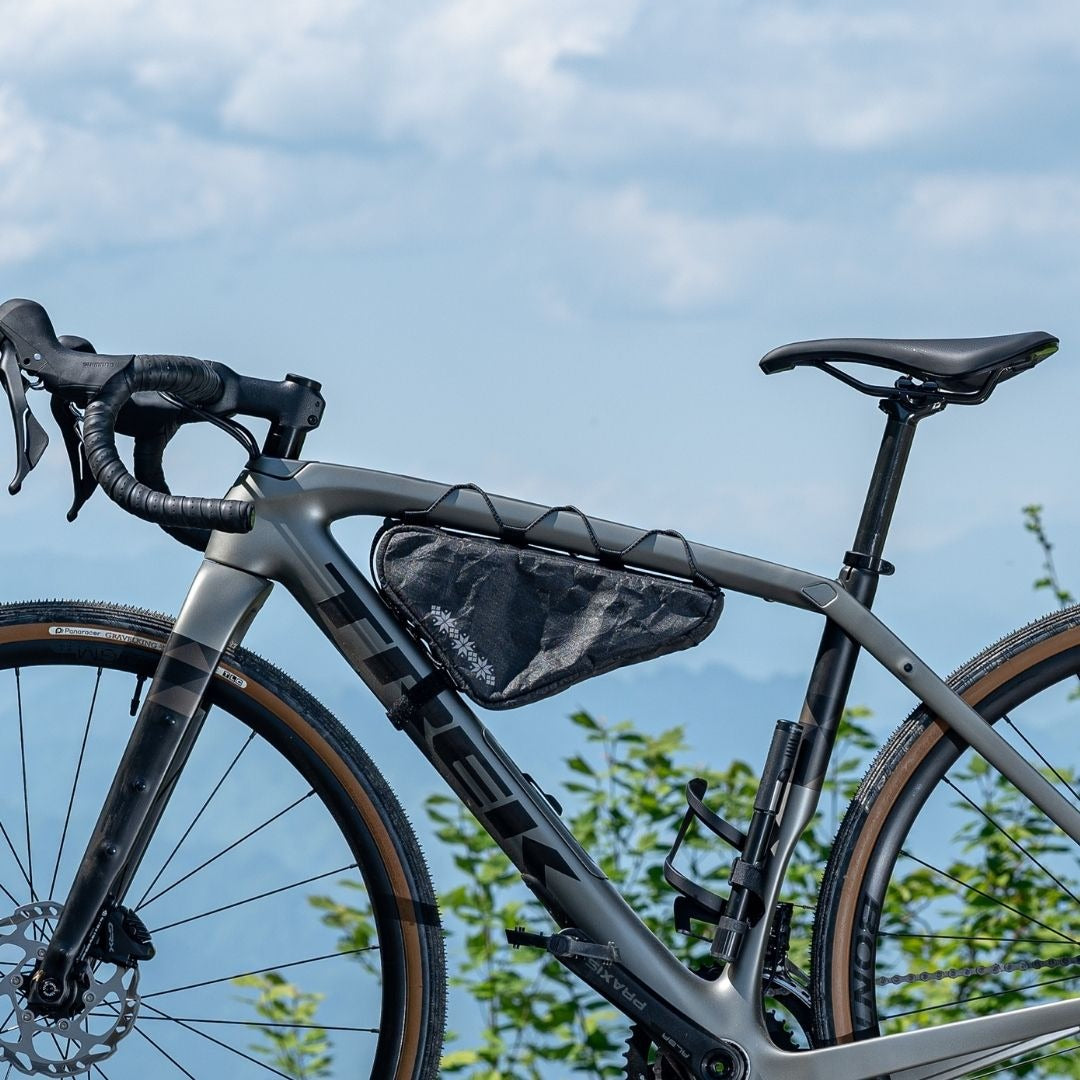 FRAME BAG MINI ULTRA ULフレームバッグ トップチューブバッグ 軽量 Ultra200x バッグ バイクパッキング フレーム下 ダイニーマ 自転車バッグ 7R bags フレームバッグ コンパクトバイクバッグ