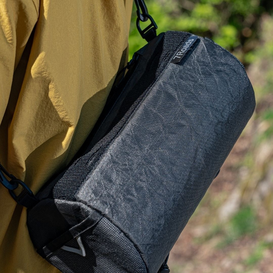 WELCH BAG ULTRA ドラム型ハンドルバーバッグ Ultra200x ハンドルバッグ バイクパッキング 防水バッグ ショルダー兼用バイクバッグ 7R bags ハンドルバッグ ハンドルバーバッグ 軽量 YKKアクアガード バッグ