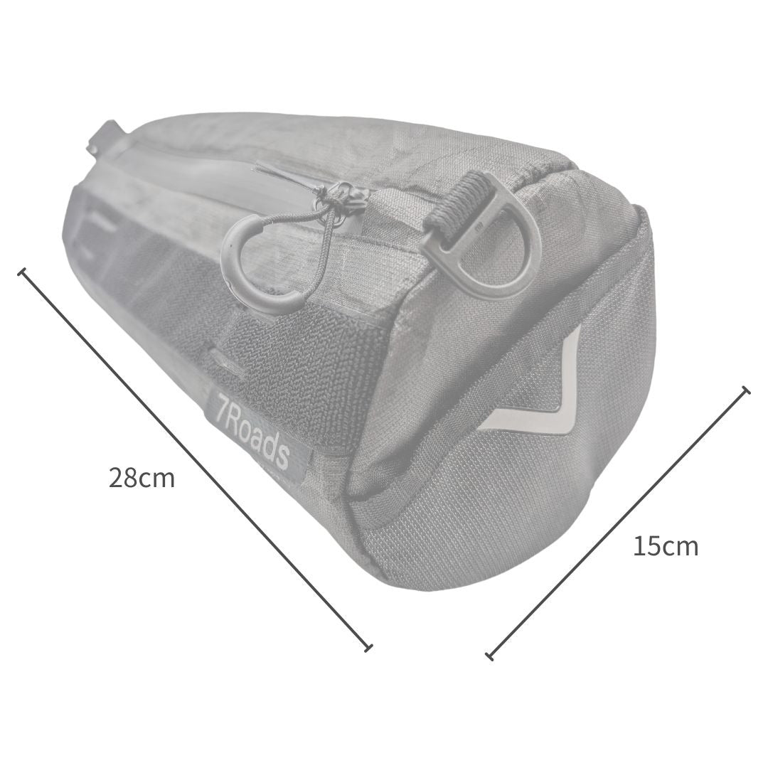 WELCH BAG ULTRA ドラム型ハンドルバーバッグ Ultra200x ハンドルバッグ バイクパッキング 防水バッグ ショルダー兼用バイクバッグ 7R bags ハンドルバッグ ハンドルバーバッグ 軽量 YKKアクアガード バッグ