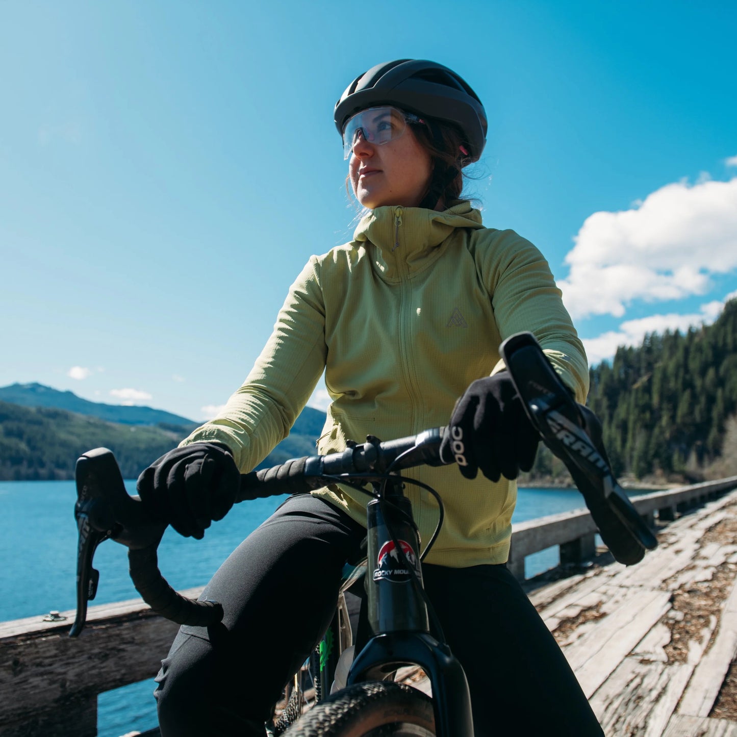 SPRUCE HOODY WOMEN'S 7メッシュ ウィンドブレーカー サイクリング レディース