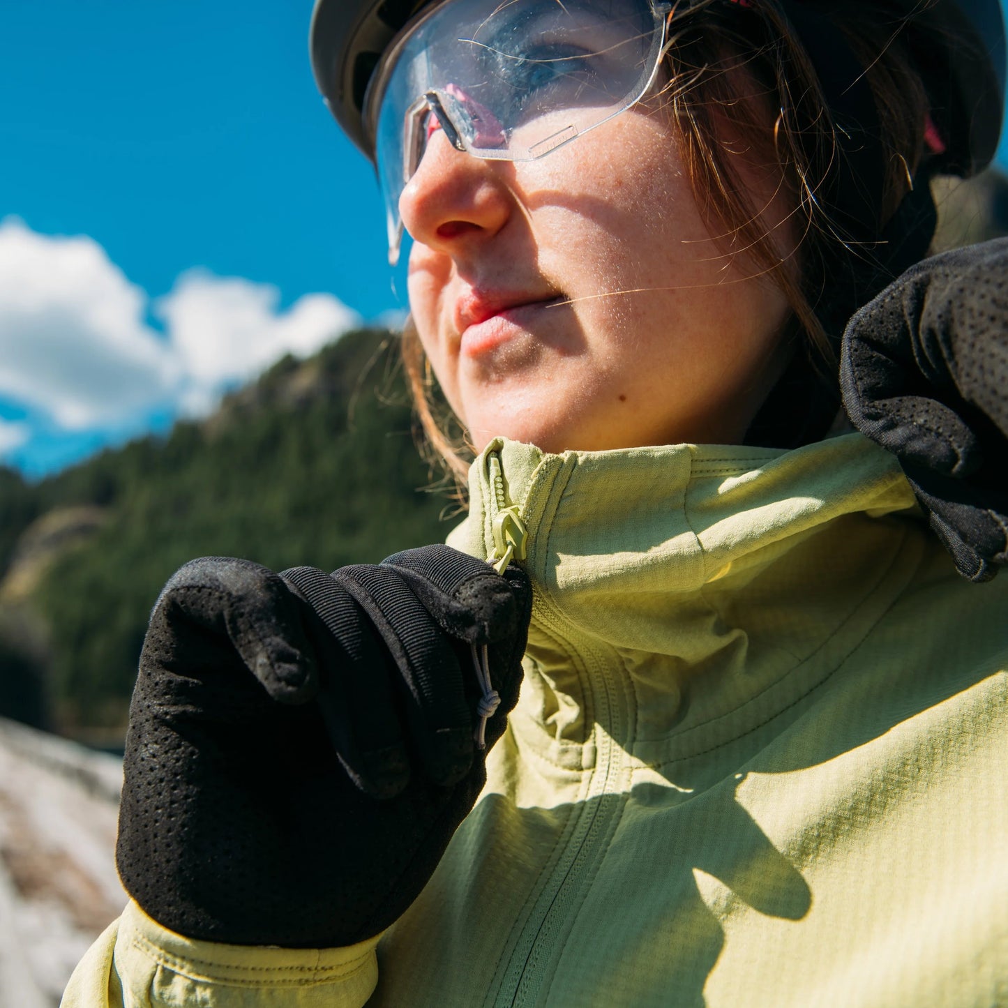 SPRUCE HOODY WOMEN'S 7メッシュ ウィンドブレーカー サイクリング レディース