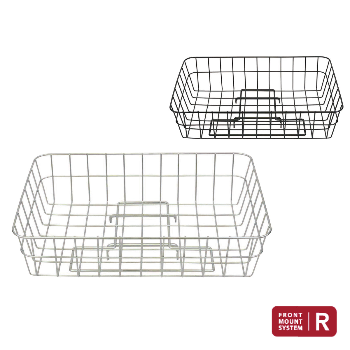 advans+f wire basket BRMA-B301 昭和インダストリーズ 前カゴ フロントバスケット