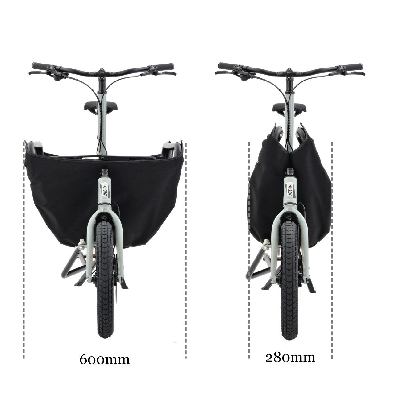 Haul'r P1 カーゴバイク 折りたたみ アトモーズ カーゴ カリフォルニア バイクブランド シティカーゴ ファミリーバイク 自転車 収納性 コンパクトバイク