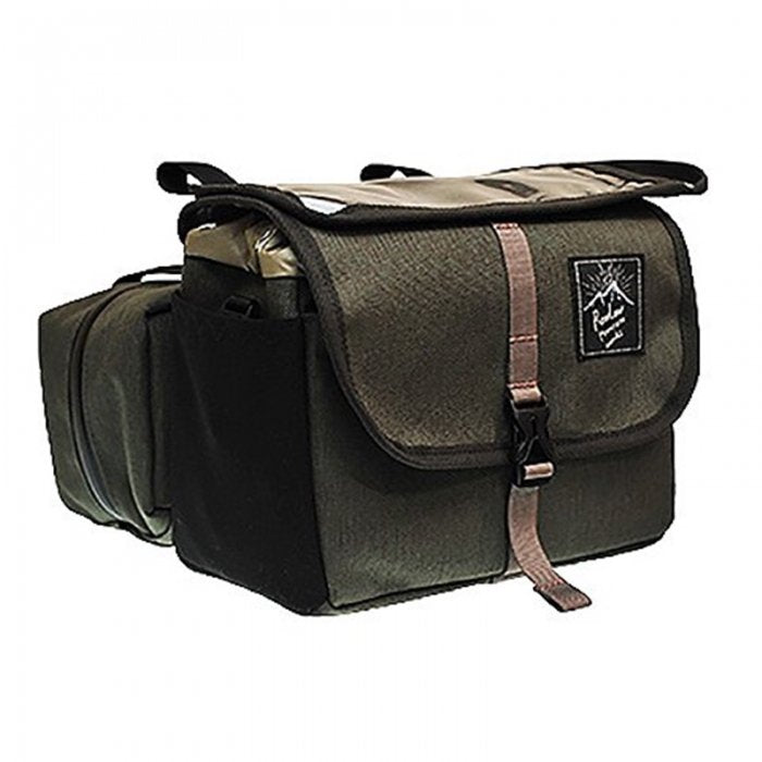 BIKE'N HIKE FRONT BAG RawLow Mountain Works ロウロウマウンテンワークス バイクンハイク フロントバッグ 自転車 バイクパッキング バッグ 輪行バッグ代用 自転車ツーリング ギア コンパクトサイクルバッグ