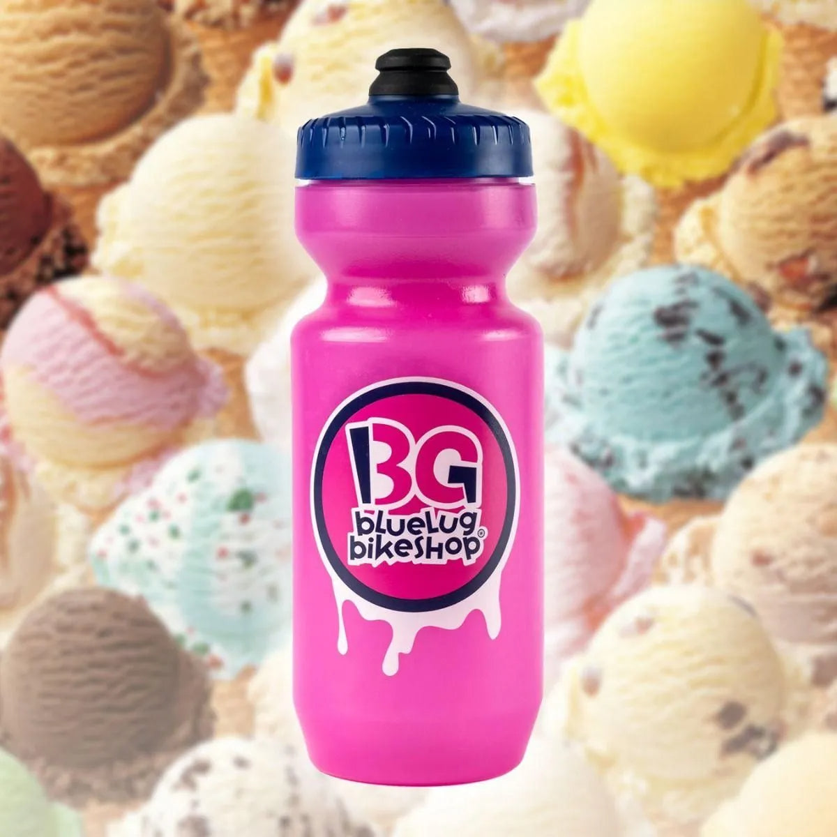 BG water bottle(pink) ブルーラグ サイクルボトル