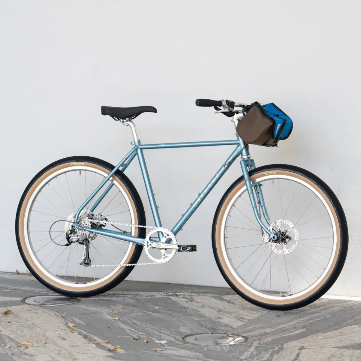 YMC crank set BLUE LUG クランク ブルーラグ クランクセット ナローワイド チェーンリング クロモリ クランク シングルスピード クランク フロントシングル カスタム 3アーム クランク