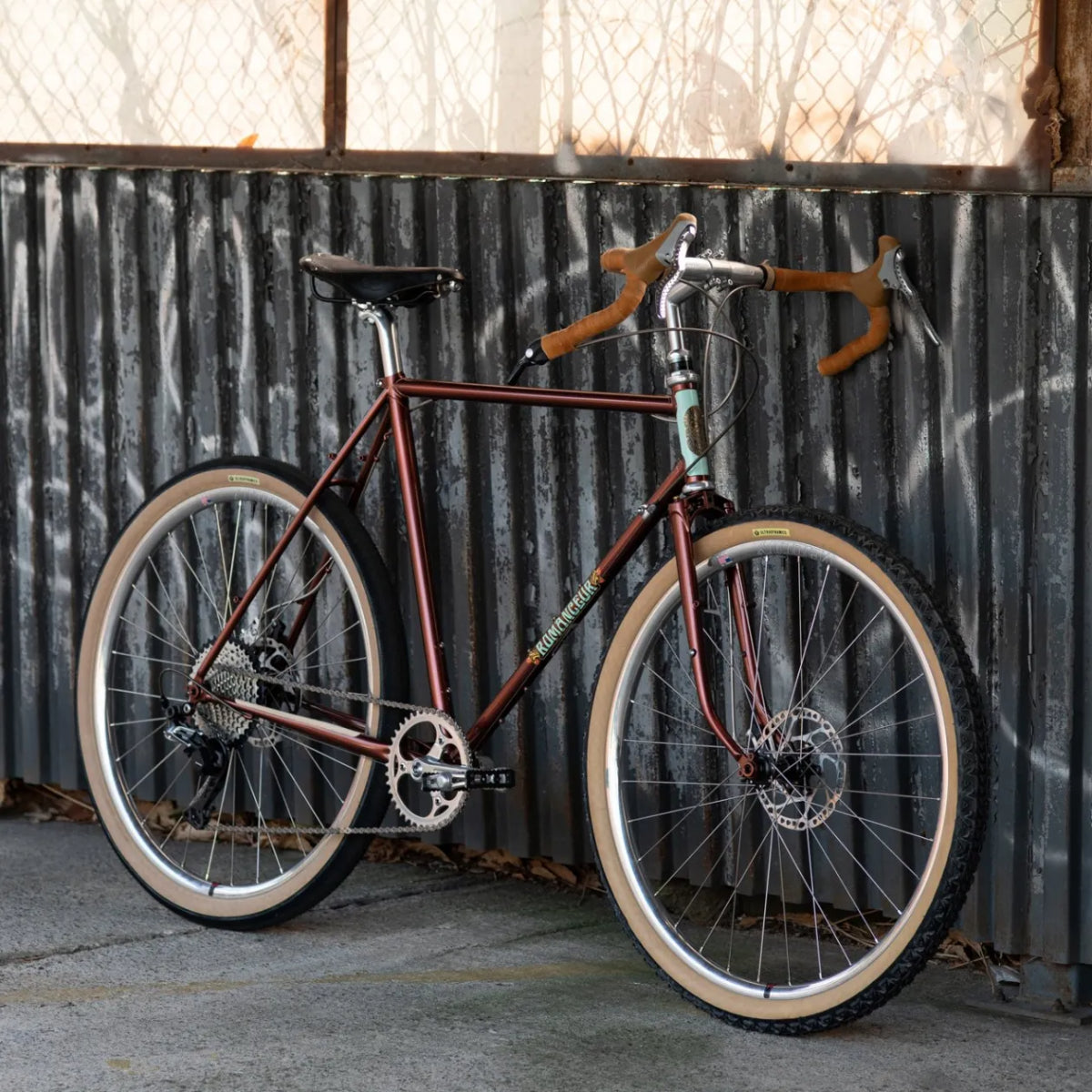YMC crank set BLUE LUG クランク ブルーラグ クランクセット ナローワイド チェーンリング クロモリ クランク シングルスピード クランク フロントシングル カスタム 3アーム クランク