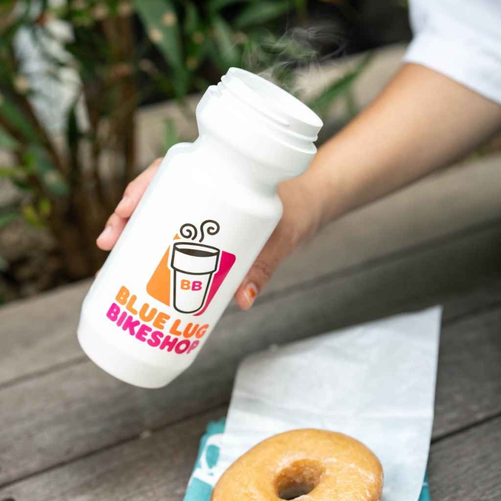 coffee water bottle(white) ブルーラグ サイクルボトル サイクルギア ロードバイクアクセサリー グラベルライド バイクパッキング 自転車パーツ