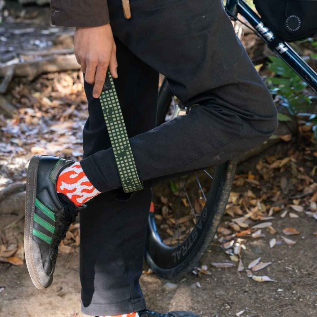 snap rolly ブルーラグ 自転車ファッション サイクルアクセサリー シティライド ミニベロ ピストバイク バイシクルライフ