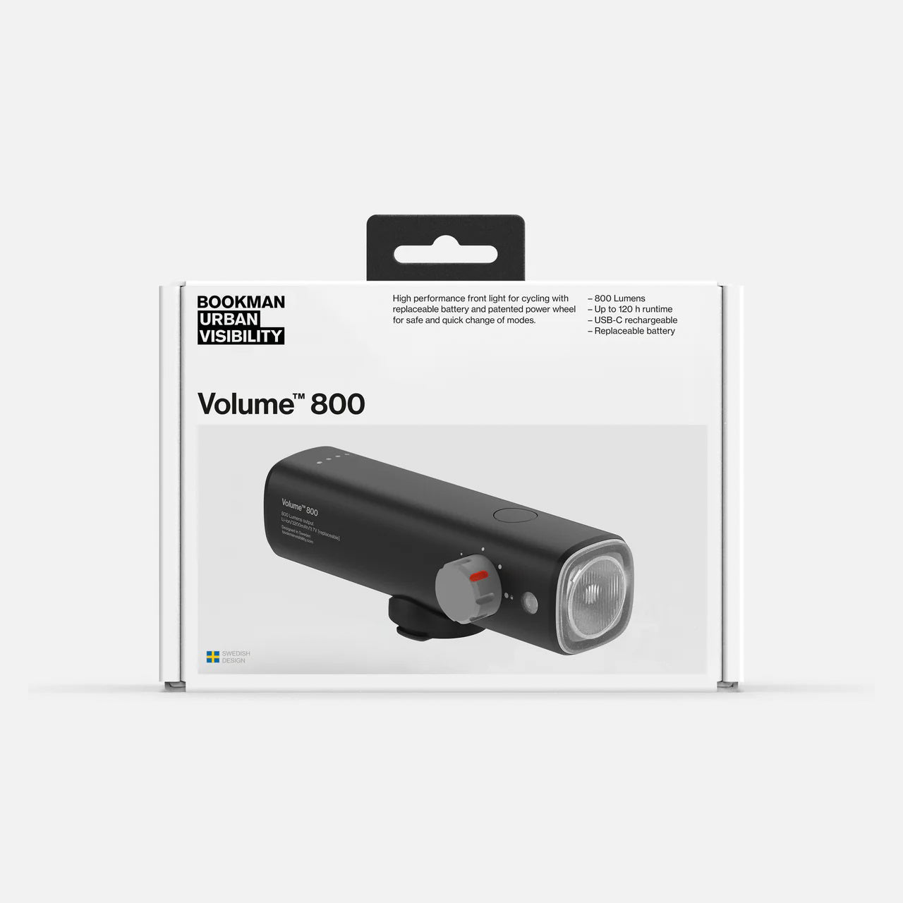 Volume-800 ブックマン ボリューム800 LEDフロントライト 自転車