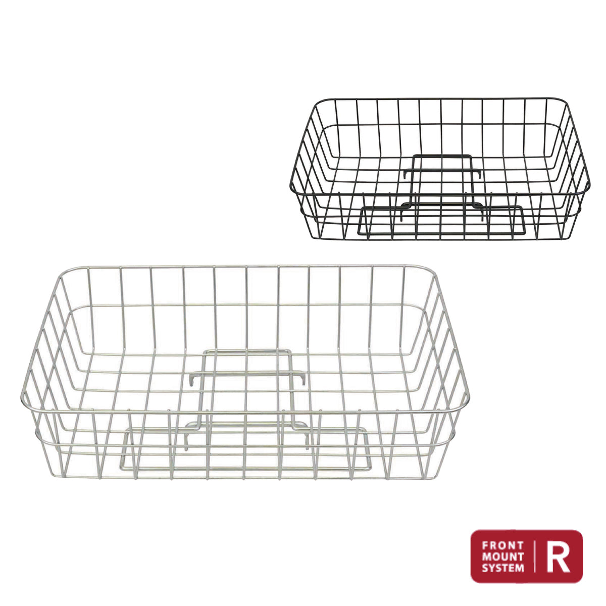 advans+f wire basket BRLA-B501 前カゴ フロントバスケット 昭和インダストリーズ