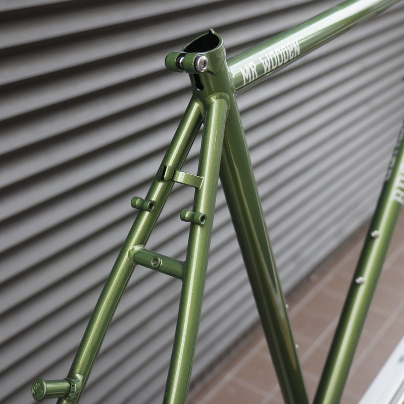 Mr.Wooden(FRAME SET) ツーリングフレームセット ブラザーサイクル クロモリ グラベルツーリング