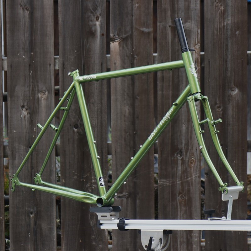 Mr.Wooden(FRAME SET) ツーリングフレームセット ブラザーサイクル クロモリ グラベルツーリング