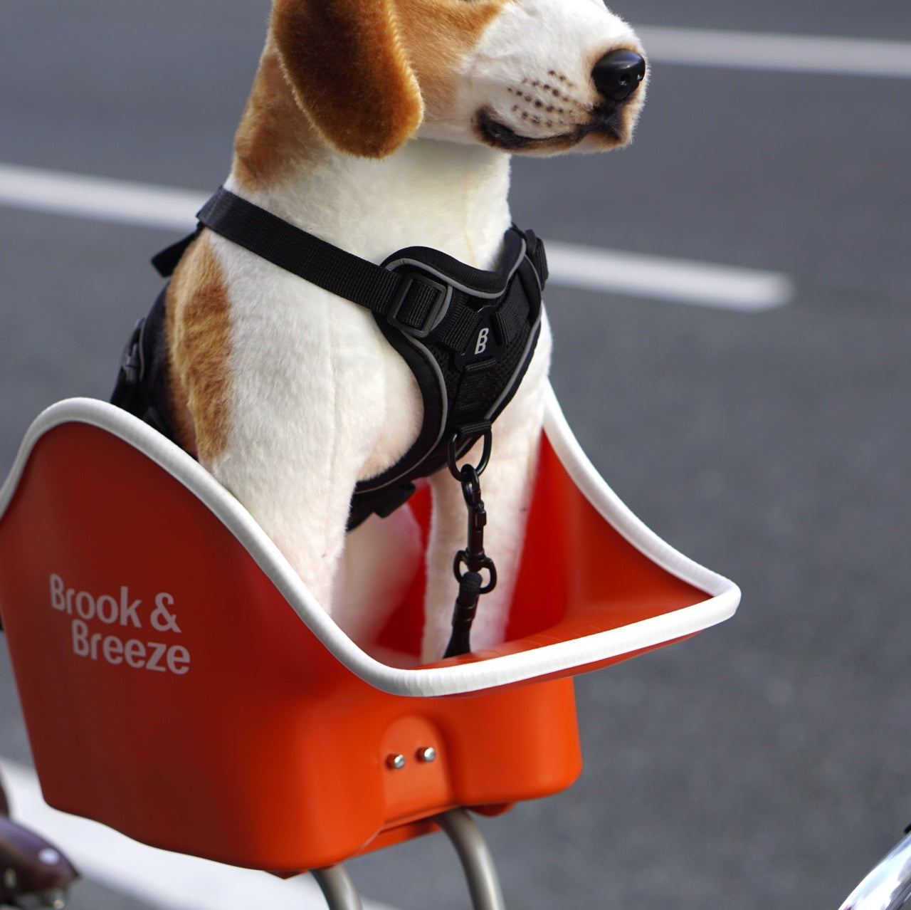 Canine Copilot Brook & Breeze Canine Copilot ドッグシート 犬 自転車 同乗 小型犬 ハーネス ペット用バイクシート クイックリリース ドッグキャリア 犬とのサイクリング