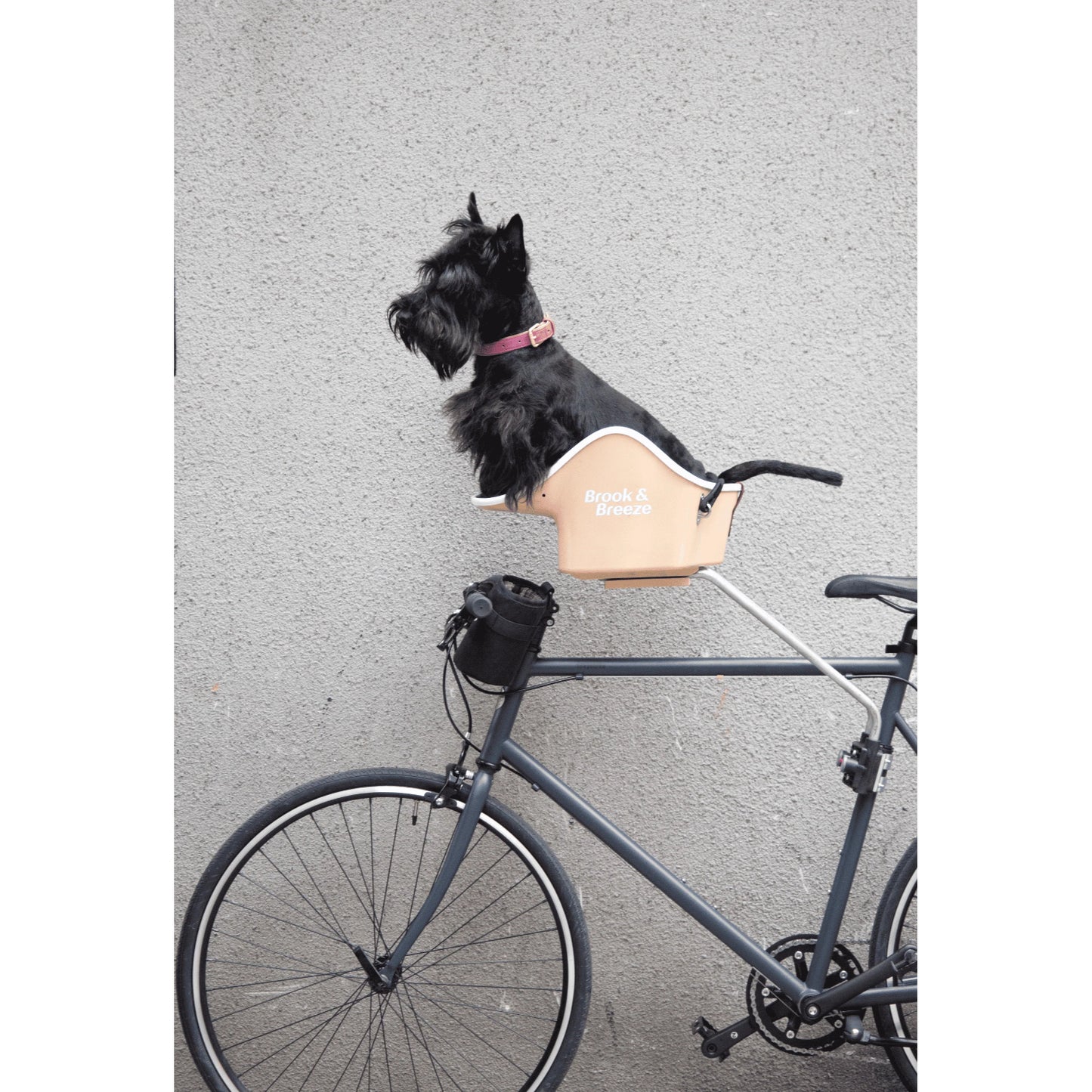 Canine Copilot リアサポートマウント Brook & Breeze Canine Copilot リアマウント 折りたたみ自転車 ドッグシート BROMPTON 犬 乗せ方 シートポスト マウント 犬用バイクアタッチメント 小型犬 自転車 アクセサリー