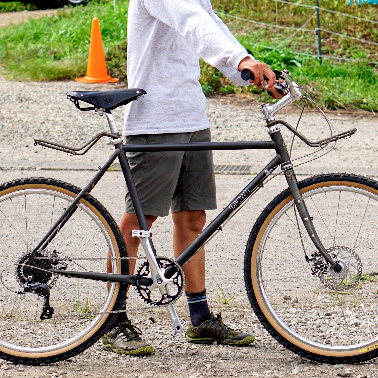 Beak Bag Supporter(RAW) バッグサポーター 自転車 フロントバッグ 安定化 リアバッグ サポートパーツ 国産 自転車アクセサリー 京都 メイド バイクパーツ RAW仕上げ 自転車パーツ ミニマル バイクカスタム