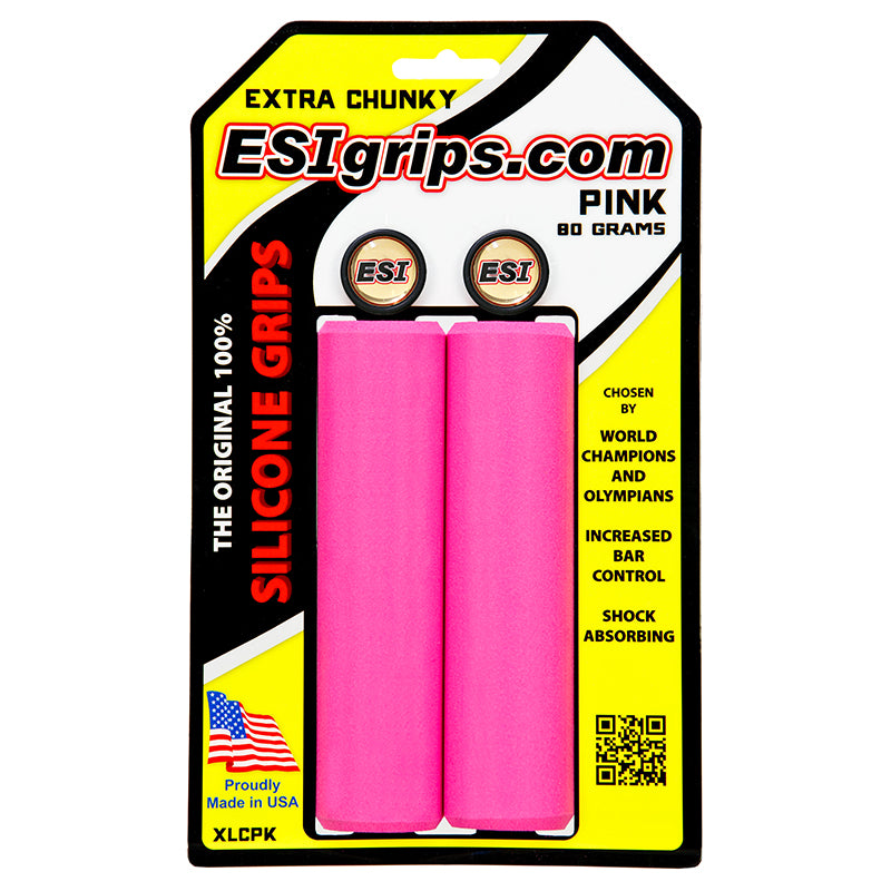 ESI GRIPS EXTRA CHUNKY｜太め設計で振動吸収性に優れたシリコン