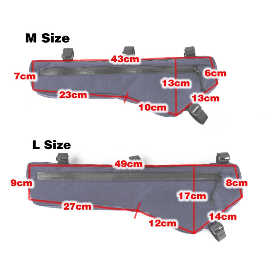 frame bag sp フレームバッグ バイクパッキングバッグ コルデュラ ダイニーマ 自転車ツーリング 防水ファスナー バッグ FAIRWEATHER フェアウェザー