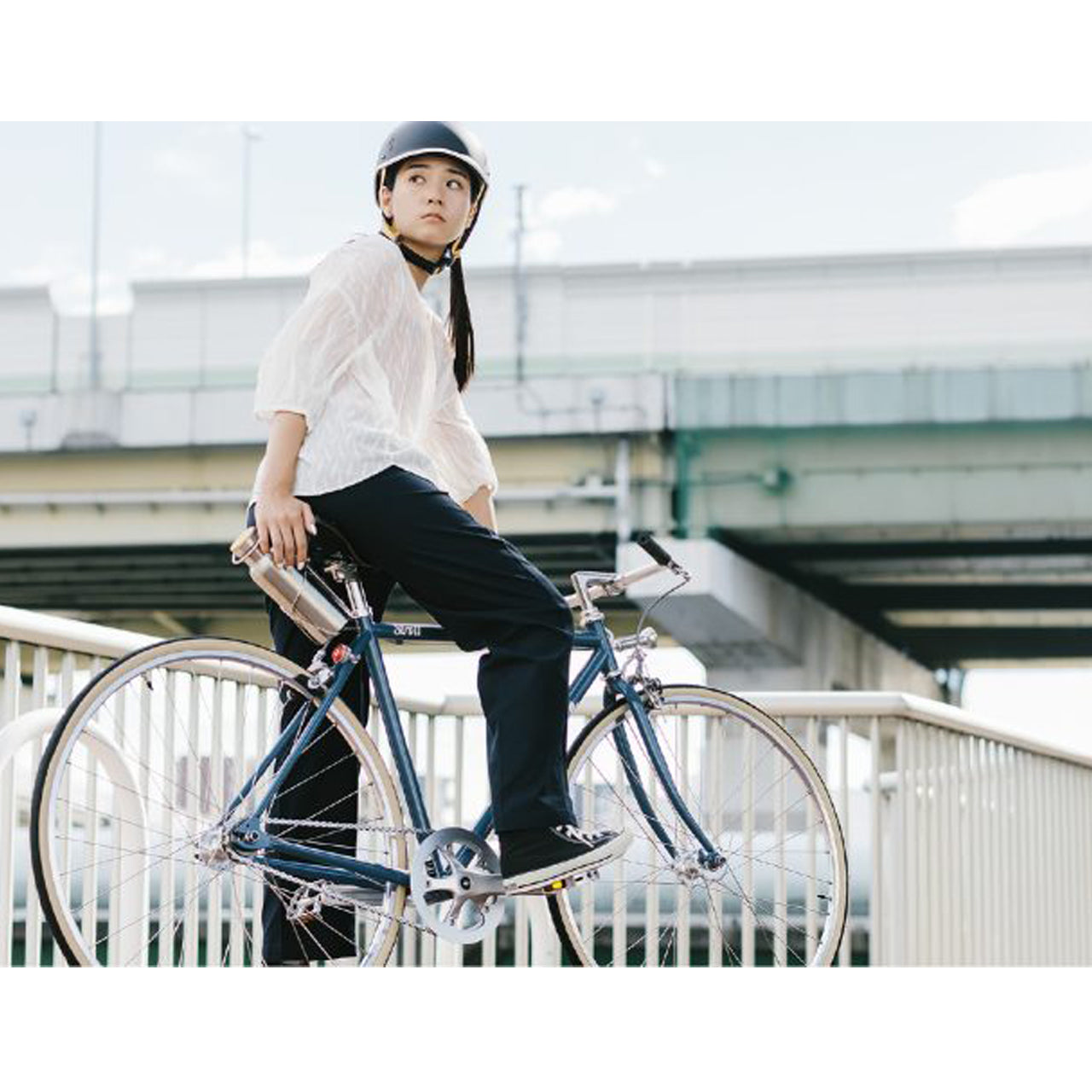 【2025年モデル】STROLL FUJI フジ STROLL ストロール クラシックバイク クロモリ シングルスピード ピストバイク 街乗り シングルギア 自転車 ベンドフォーク 自転車